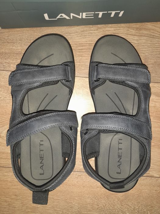 Sandały męskie Lanetti rozmiar 43
