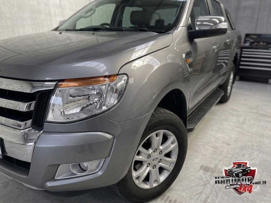 Progi Boczne Stopnie Aluminiowe z LED Ford Ranger 2011+