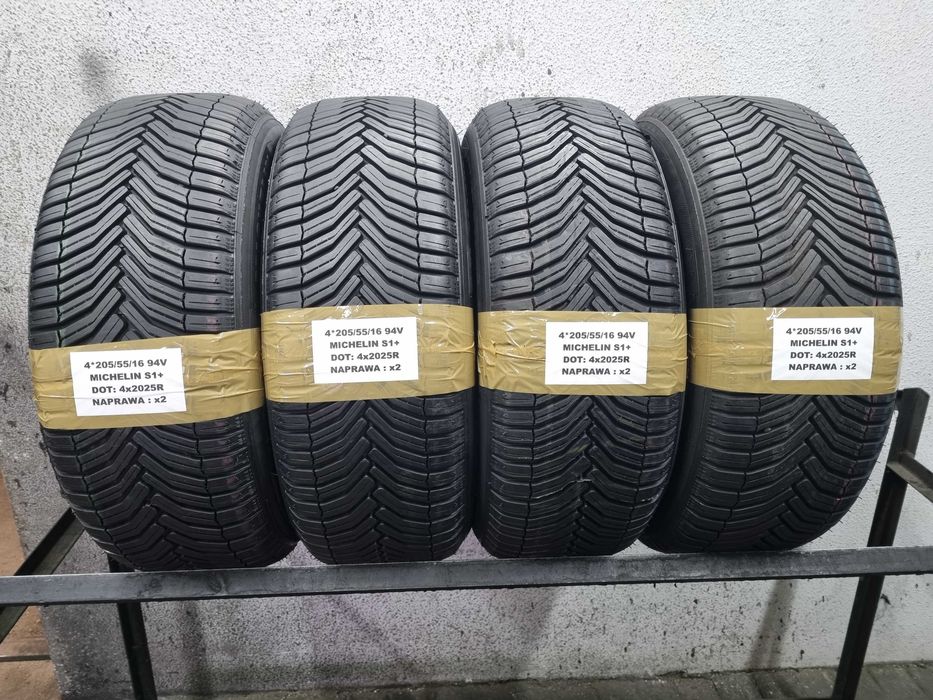 205/55/16 94V Michelin Cross Climate S1+ KOMPLET MONTAŻ WYSYŁKA 25R
