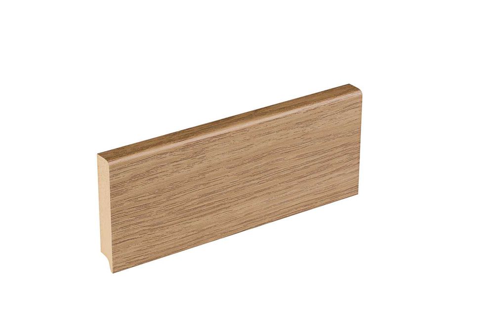 Listwa przypodłogowa mdf - wys. 8cm - Kolor Dąb natura - promocja !