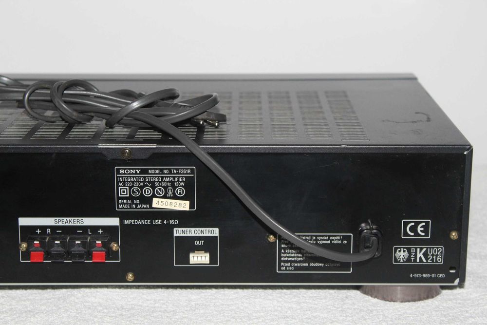 SONY TA-F261R Wzmacniacz stereo hi-fi Wysyłka