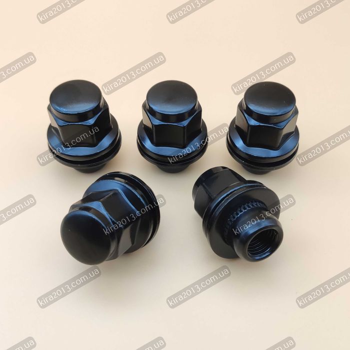 Гайка Мицубиси для литых дисков Гайки Mitsubishi с плоской шайбой