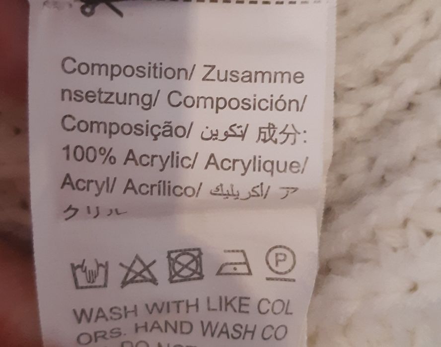 Sweter Shein z zamkiem