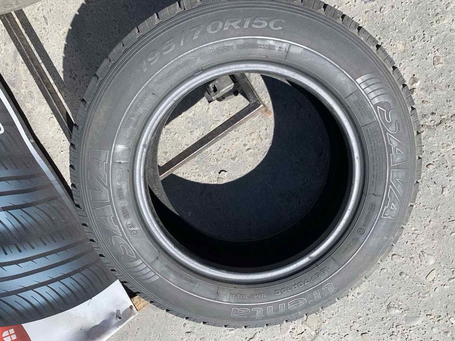 Шини 195/70 R15C пара Sava 8мм, 2022р, 195 70 15C