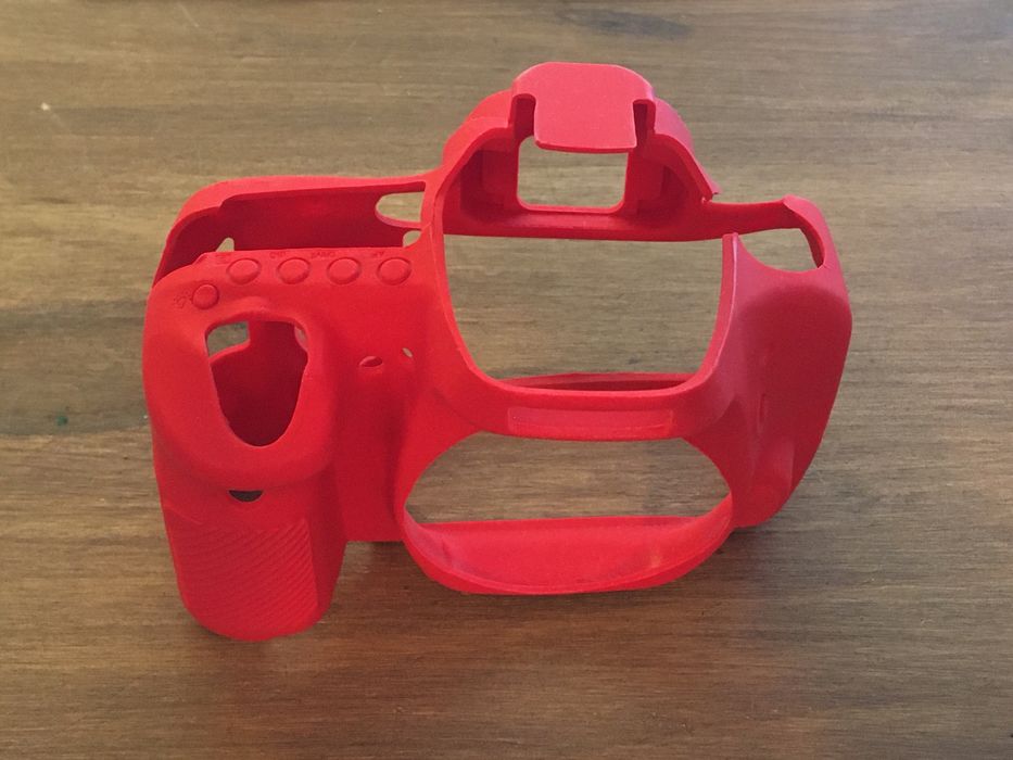 Armadura de Silicone para Canon 80D