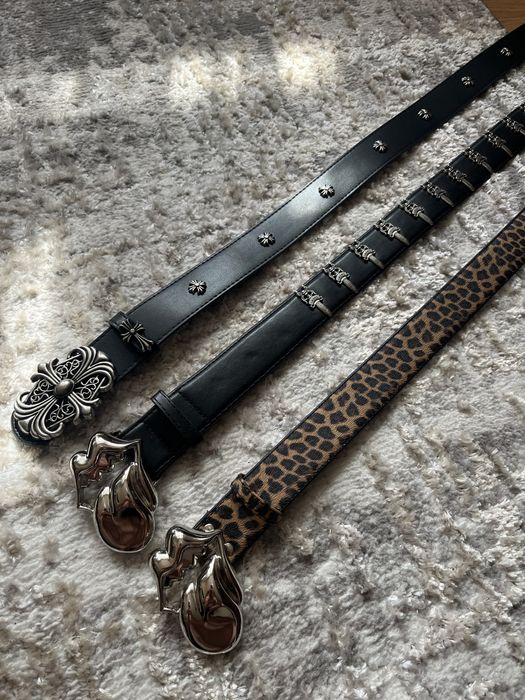 Ремінь Chrome Hearts хром хартс