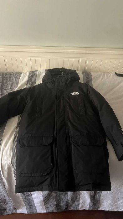 Casaco Parka North Face Preto tamanho jovem +/- 12 anos