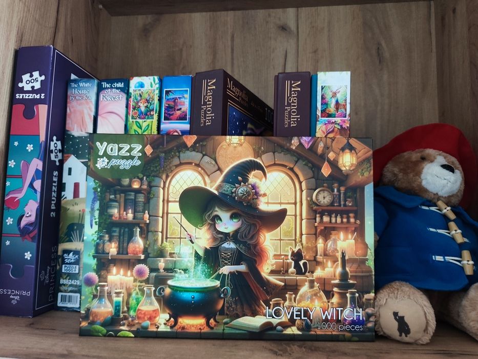 Puzzle Yazz czarownica kompletne 1000