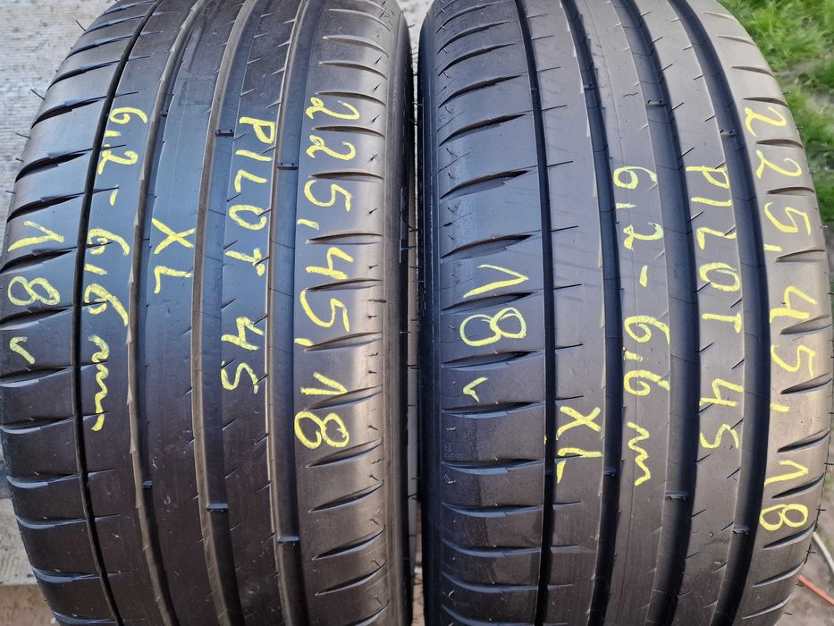 225/45/18 Michelin pilot 4S,  super para 6,5mm z 18r.
