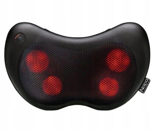 Naipo mgp-129a masażer shiatsu pleców i szyi funkcja grzania 220v 12v