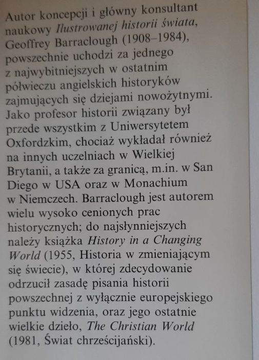 Ilustrowana Historia Świata - Świat książki 1995