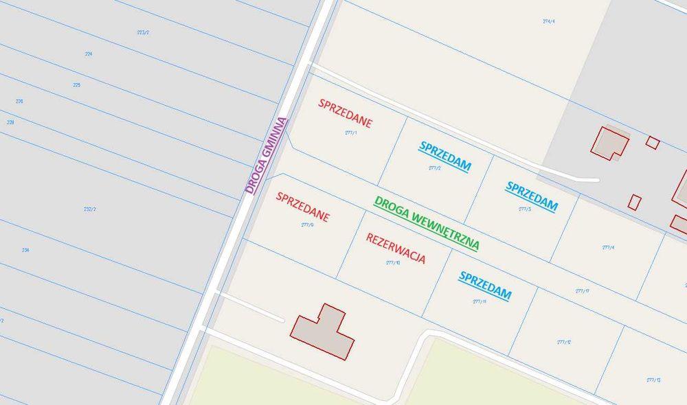 Działki Krypno Wielkie z WZ