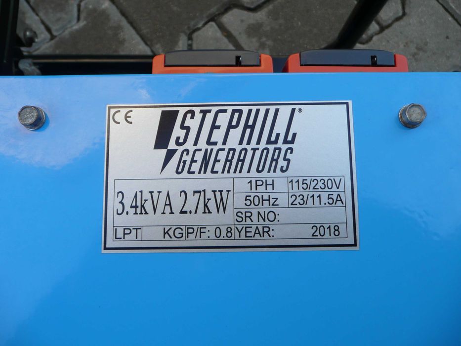 Agregat prądotwórczy Stephil 2,7KW