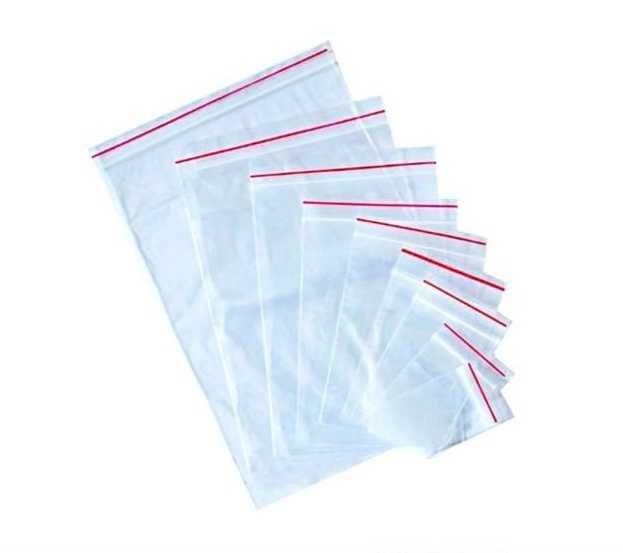 ЗИП ПАКЕТИ (ГРИПЕРИ)  харчові на засувці 50мкм  уп 100 шт