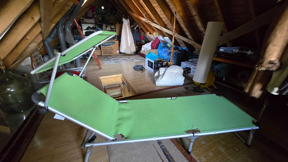 leżak ogrodowy plażowy