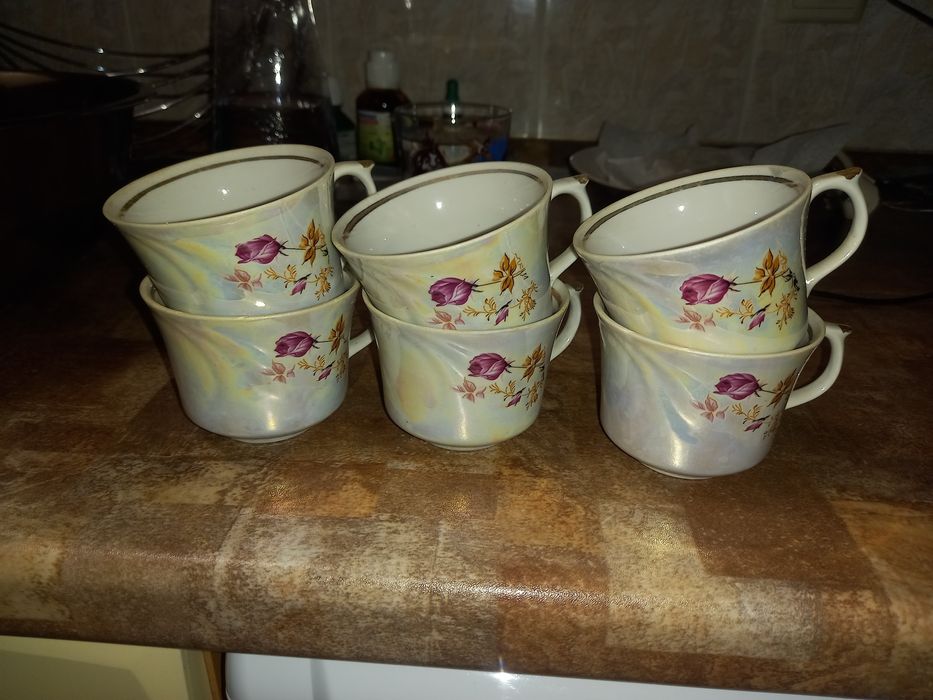 Чашки кавові чайні