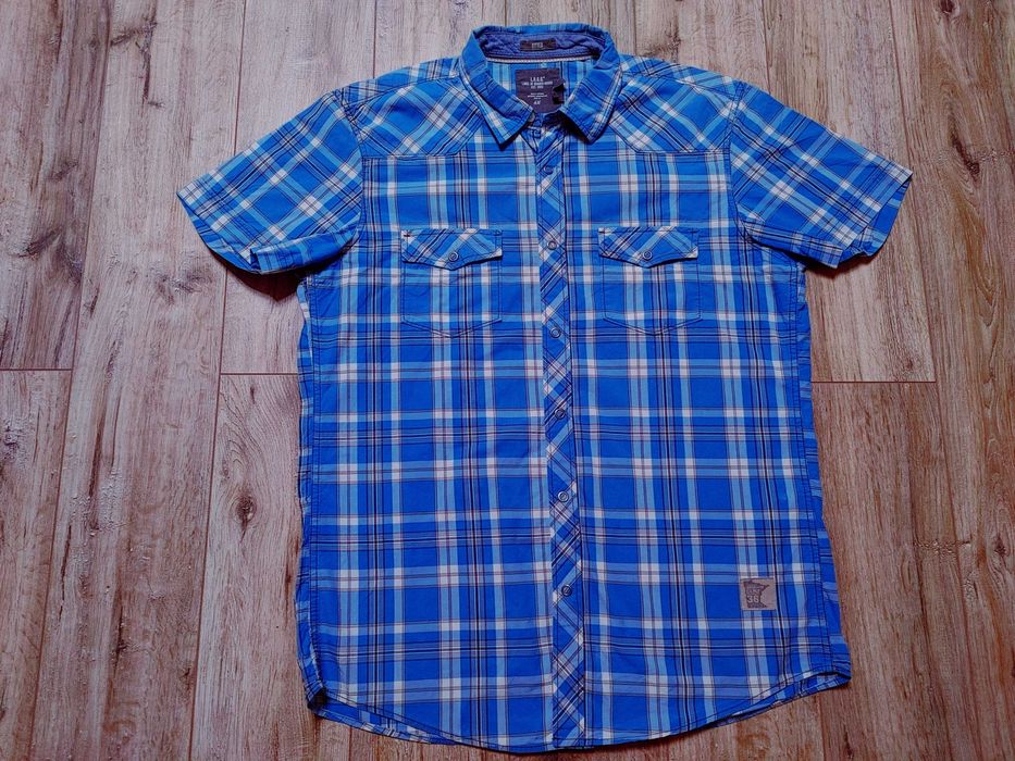 2x koszula męska z krótkim i długim rękawem H&M rozm L Okazja