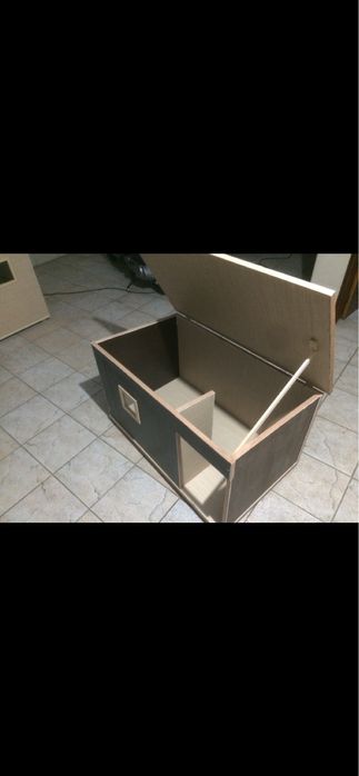 Casotas em madeira tratada para caes