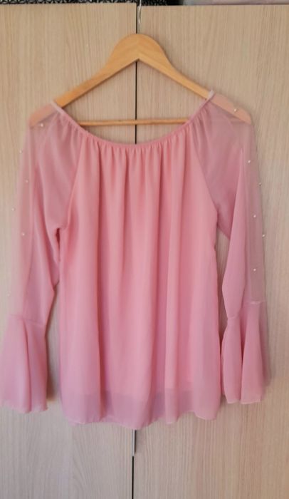 Blusa cor de rosa