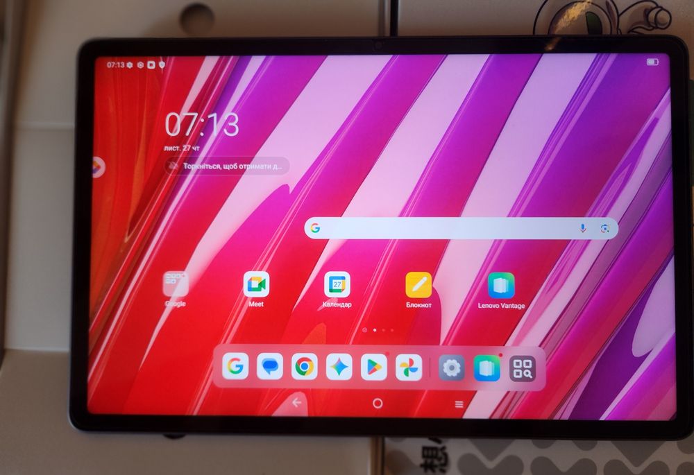 Lenovo Xiaoxin Pad Pro GT 2025 8/256GB — Стан нового + Глобальна прошивка