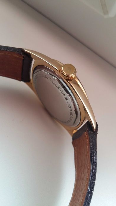 Zegarek ONSA SUPER AUTOMATIC 25 JEWELS Złoty au-20 antyk.