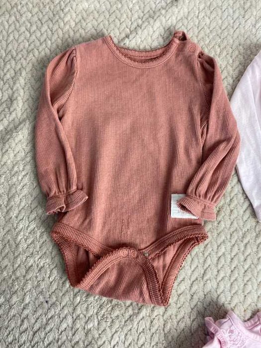 5-pak body z długim rękawem 68 paka ubrań zestaw