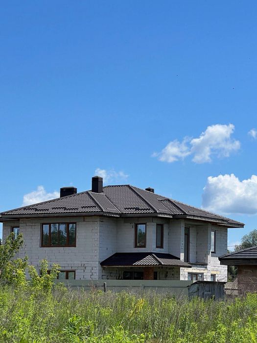 Новый коттедж в Счастливом (7 км от Киева по автобану)