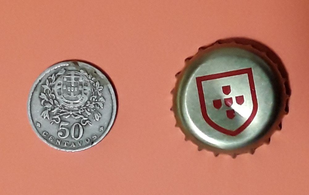 Moeda 50 centavos de 1945 em Alpaca, República Portuguesa