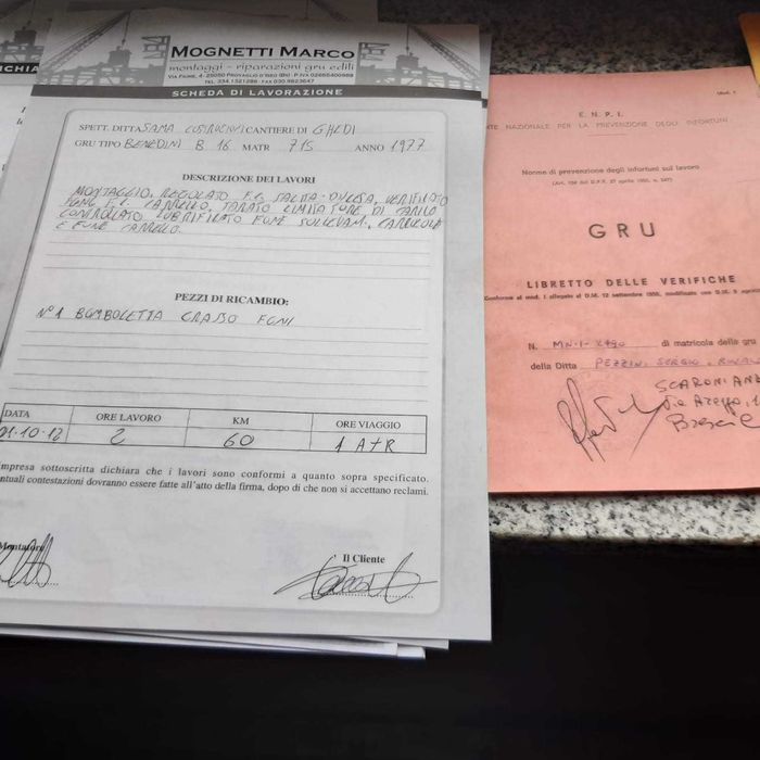 Кран башенний самоскладний