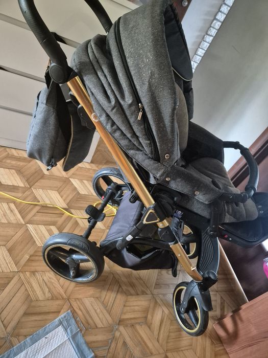 Wozek gondola plus spacerowka