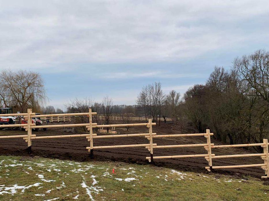 Montaż ogrodzenia panelowego/ drewnianego/ z żerdzi/siatki