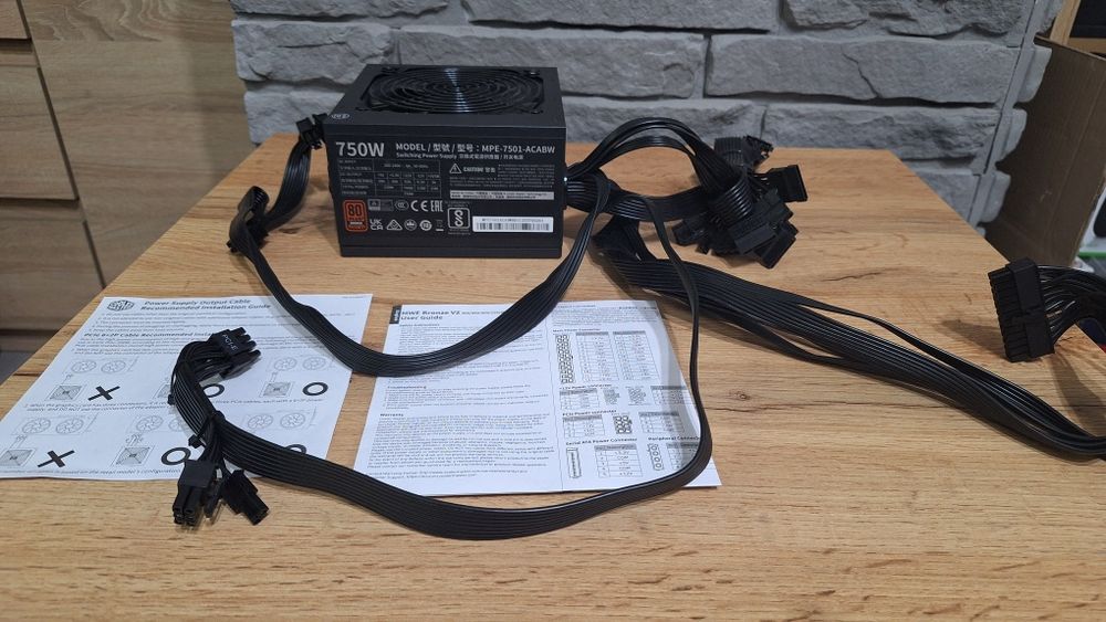 Zasilacz COOLER MASTER MWE 750W V2 80 Plus Bronze