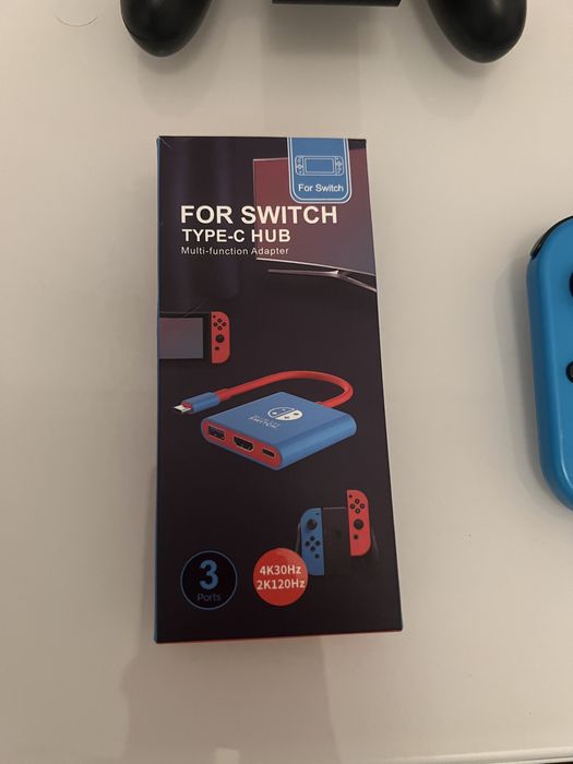Nintendo switch V1 + EAFC24 + Acessorios