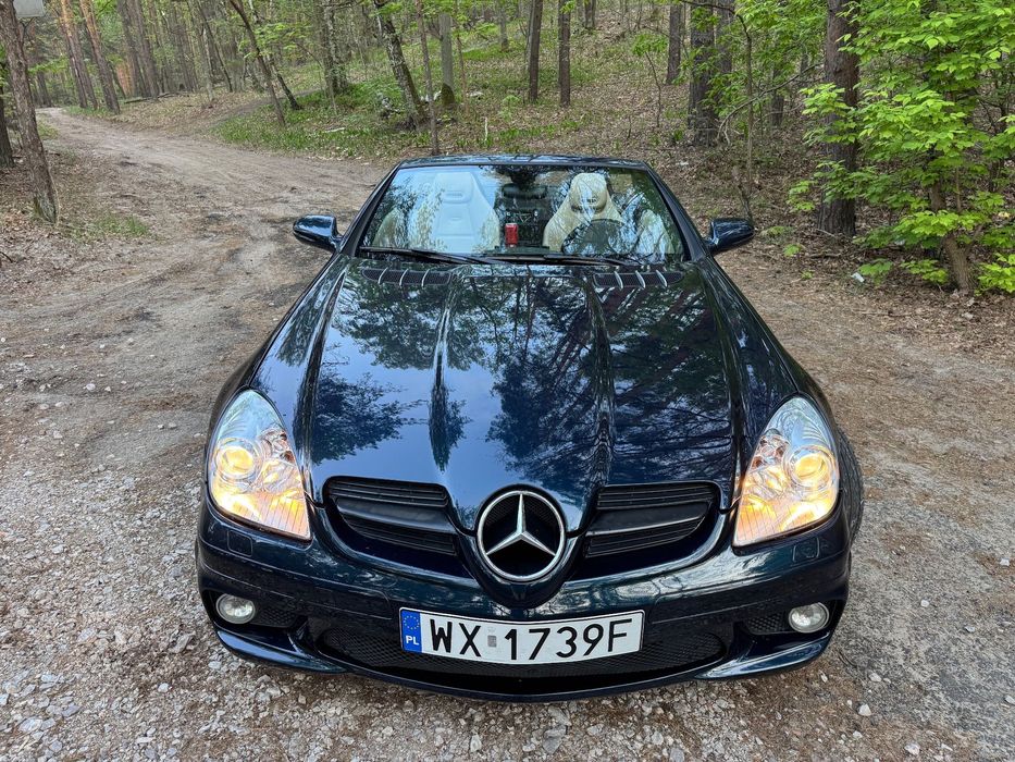 Mercedes-Benz SLK Świetny SLK 55 AMG, warto obejrzeć.