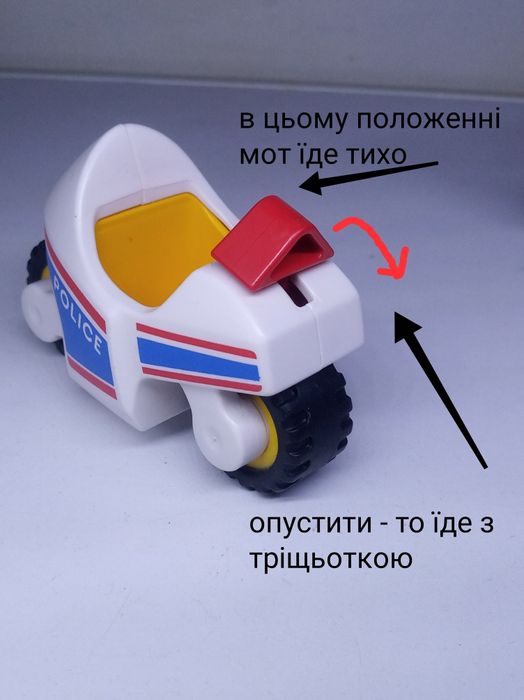 Playmobil мото поліція