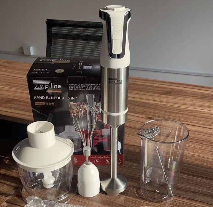 Продам блендер/міксер/подрібнювач 5в1 Zepline 1500ВТ. Краща ціна!