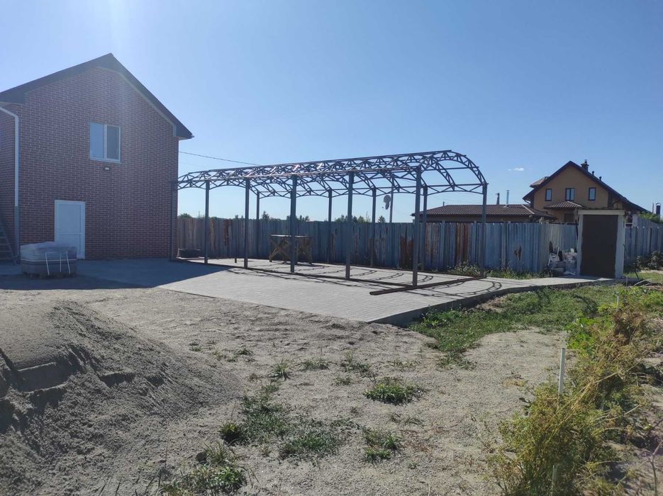 Навіс Збери Сам, Автомобільний навіс, Навіс для дому, Конструктор