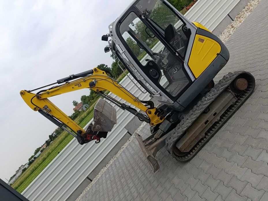 Prace ziemne minikoparką, wynajem