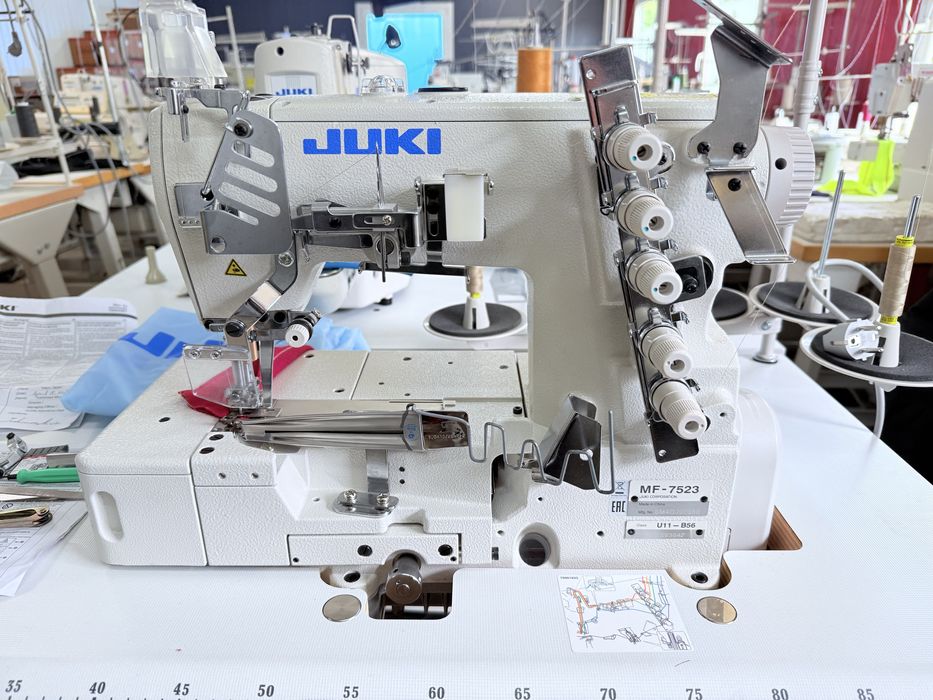 Maszyna do szycia Lamowarka-Renderka Juki MF-7523 Nówka 230V FV23%