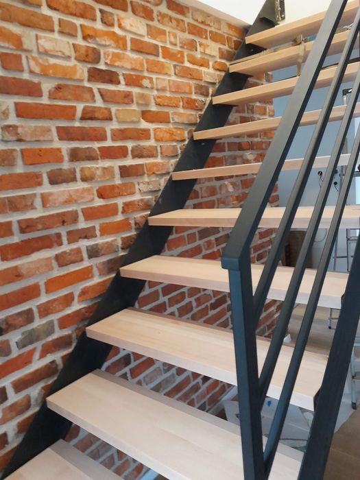 Schody metalowe  proste zabiegowe