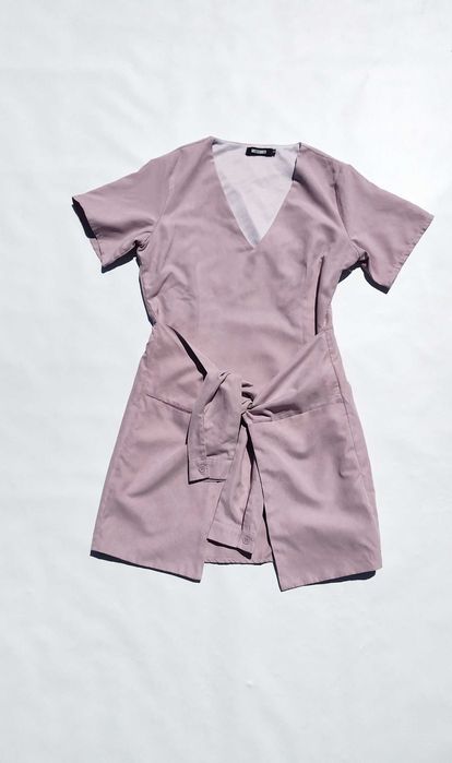 Интересное сиреневое платье Missguided M