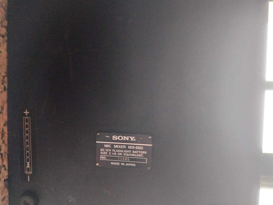 Sony MX-650 6 Channel Analog Mixer and Mixing Desk