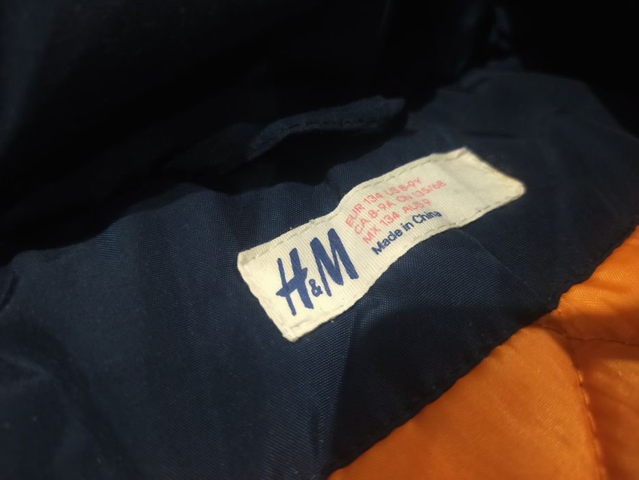 Parka chłopięca h&m, rozm. 134