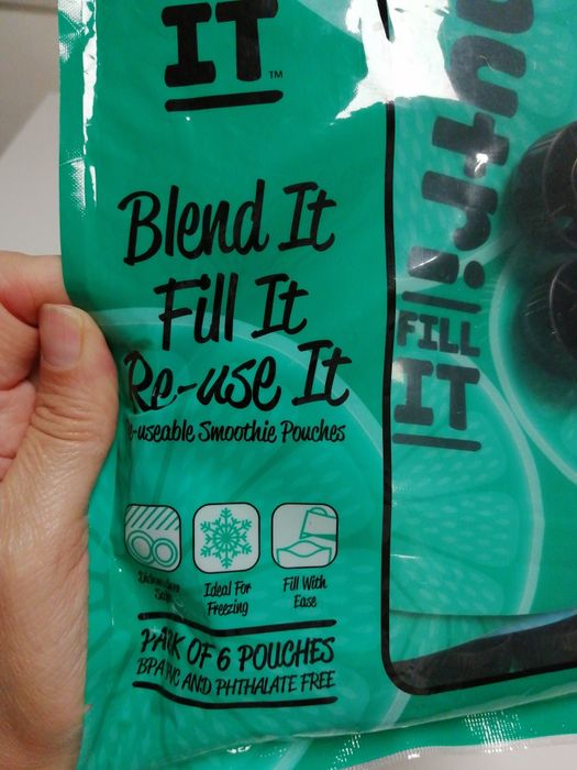 Reusable Juice and Smoothie Pouches, Baby Food Pouches, 300 ml64551962816001123