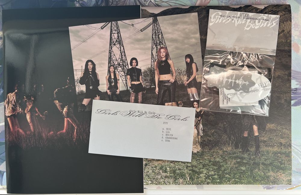 Офіційні корейські кпоп карти альбом itzy twice біндер і файли