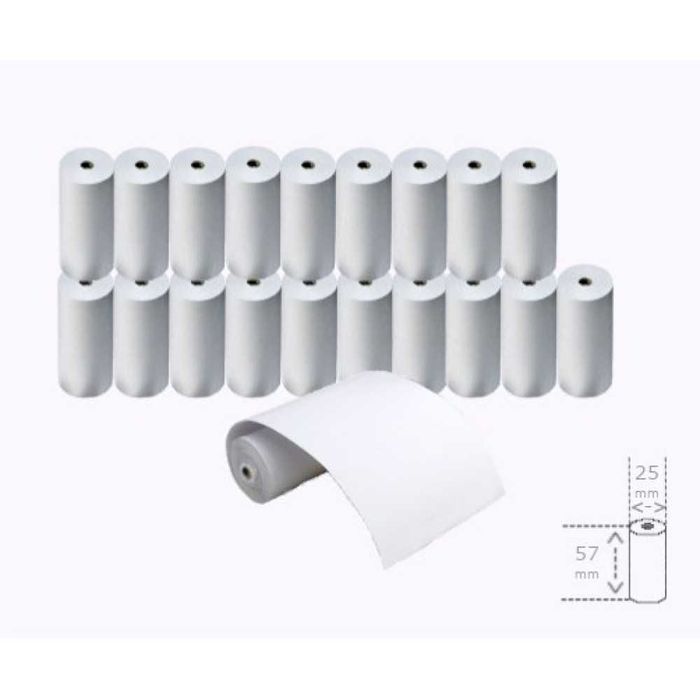 Rolos térmicos 57x25x8