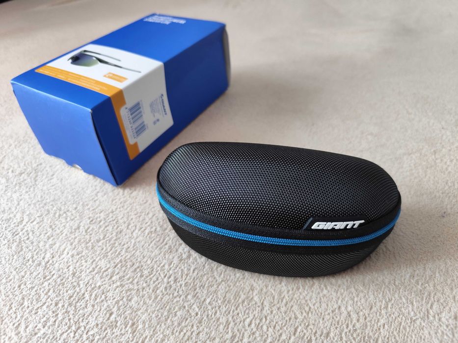 Okulary Giant + pokrowiec + drugie szkła