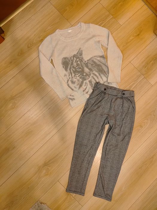 Sweter spodnie Reserved roz. 146