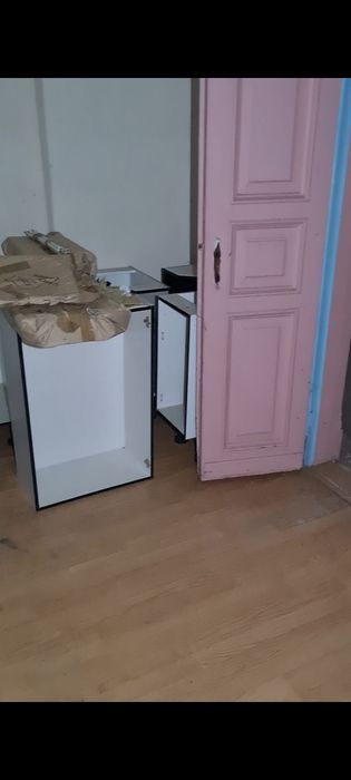 szafki kuchenne kpl z czarnymi frontami 11 szt OKAZJA