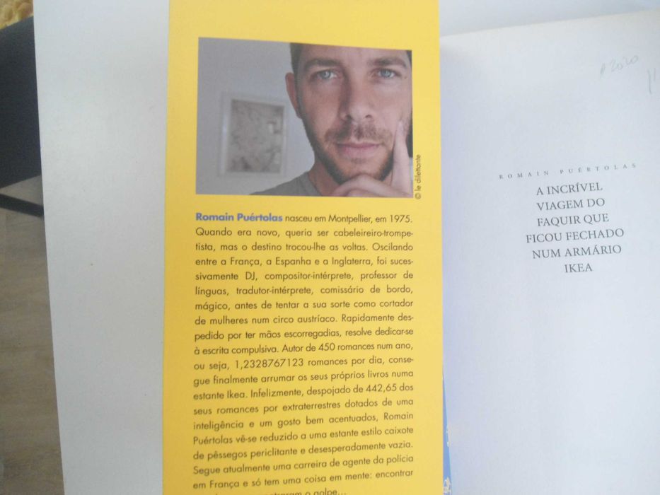 A incrível viagem do faquir que ficou fechado num armário Ikea